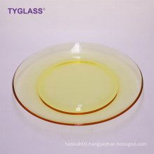 TYGLASS OEM Customized Plate colored high borosilicate glass plates